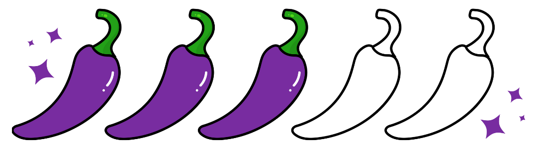 3 Pepper - Spice Rating - Spicy Book Baddie | Book Review Blog 3 Pepper - Spice Rating - Spicy Book Baddie | Book Review Blog