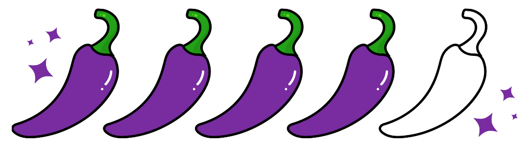 4 Pepper - Spice Rating - Spicy Book Baddie | Book Review Blog 4 Pepper - Spice Rating - Spicy Book Baddie | Book Review Blog